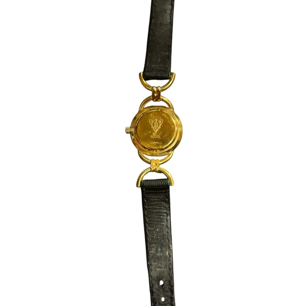 Gucci Black and Gold Watch 6000L read description! - Picture 3 of 9